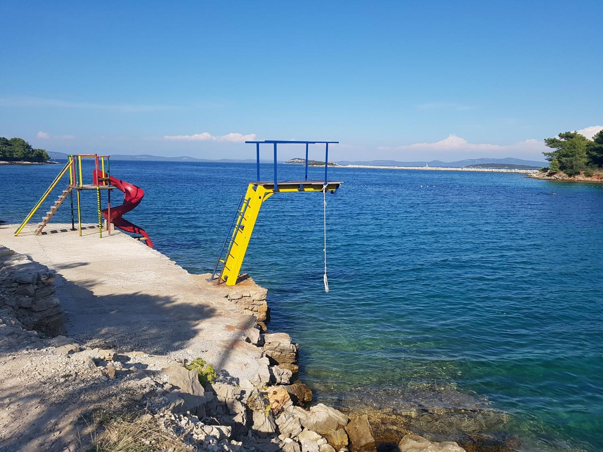 Extra Spacious Seaview Apartments Close To The Beach, With Large Terraces And Free Wi-Fi & Ac & Bbq & Parking Space Sali Exteriör bild